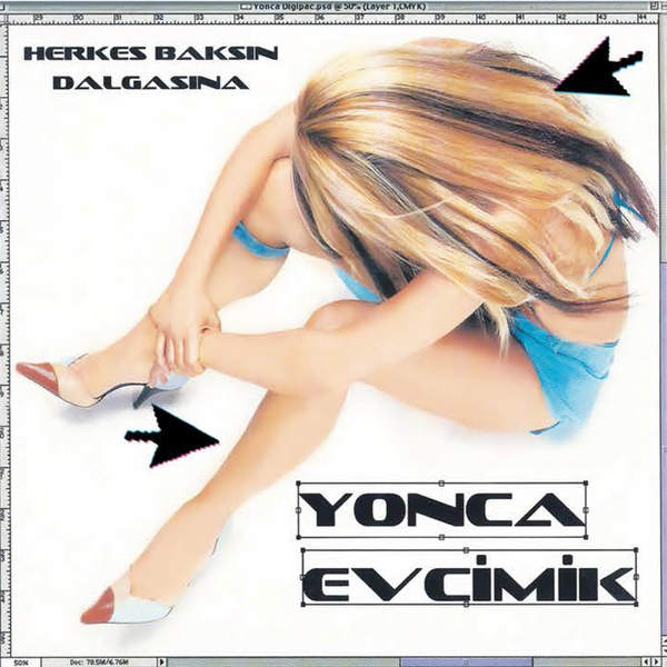 Herkes Baksın Dalgasına (Albüm) Yonca Evcimik - 2001